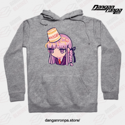 Cute Chibi Kyouko Kirigiri Hoodie S / Grey