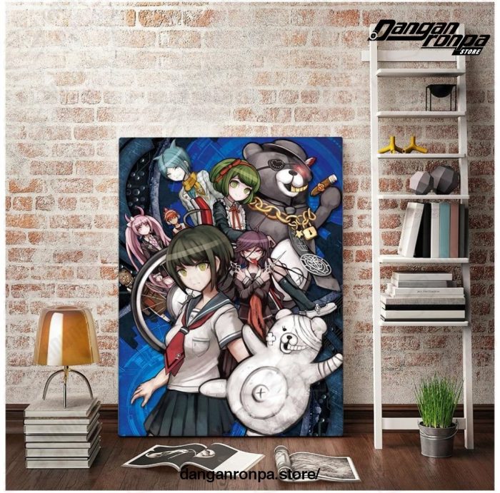 Cute Danganronpa Poster 3D Wall Art