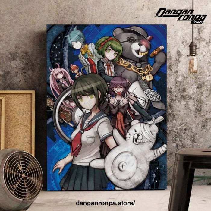 Cute Danganronpa Poster 3D Wall Art