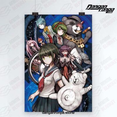 Cute Danganronpa Poster 3D Wall Art