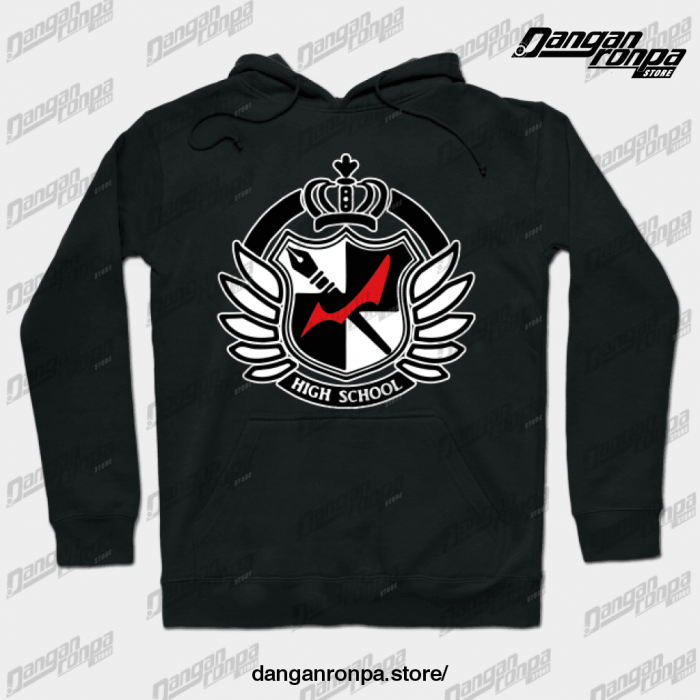 Dangan For Ronpa Hoodie Black / S