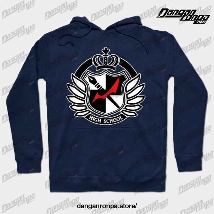 Dangan For Ronpa Hoodie Navy Blue / S