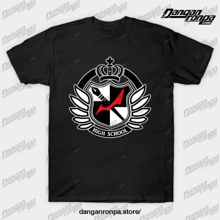 Dangan For Ronpa T-Shirt Black / S