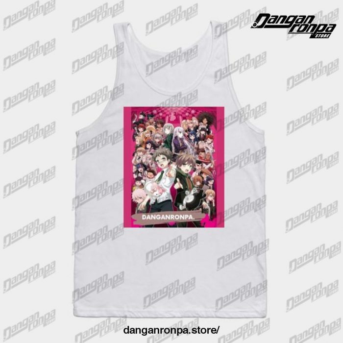 Danganronpa 1 & 2 All In It Tank Top1 White / S