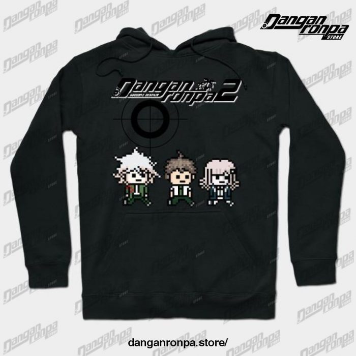 Danganronpa 2 Hoodie Black / S