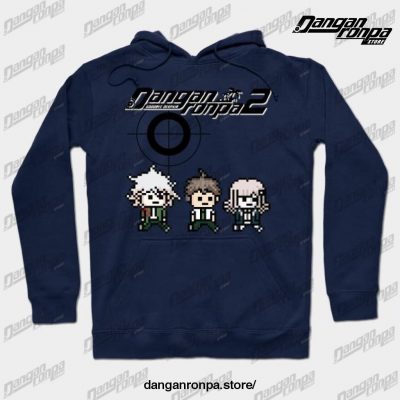 Danganronpa 2 Hoodie Navy Blue / S