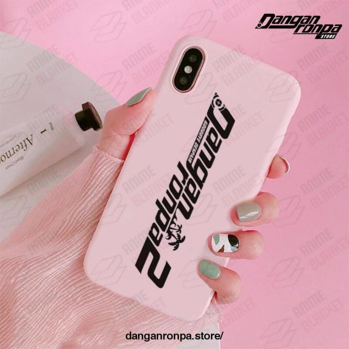 Danganronpa 2 Pink Phone Case Iphone 7+/8+ / Style