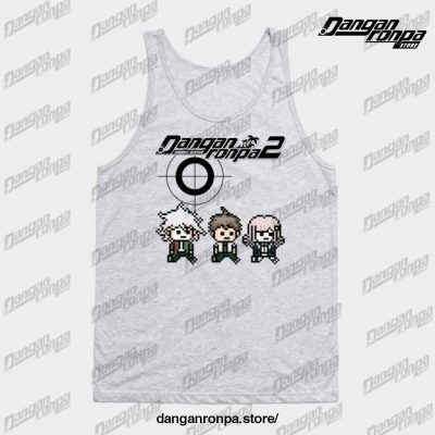 Danganronpa 2 Tank Top Gray / S