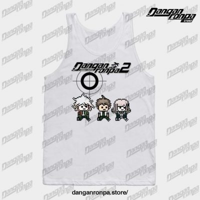 Danganronpa 2 Tank Top White / S