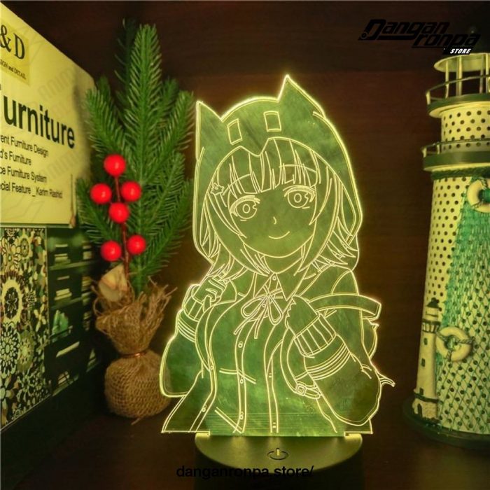 Danganronpa Chiaki Nanami 3D Led Lamp Illusion Lighting Color