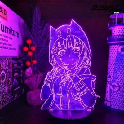 Danganronpa Chiaki Nanami 3D Led Lamp Illusion Lighting Color