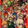 Danganronpa Colorful Kraft Paper Poster