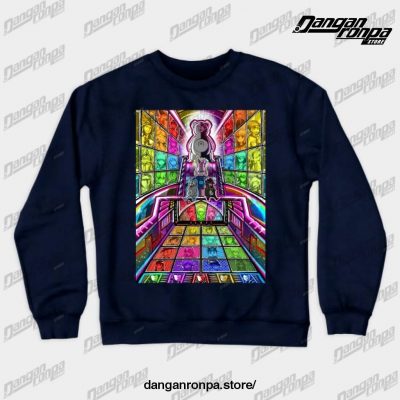 Danganronpa Crewneck Sweatshirt Navy Blue / S