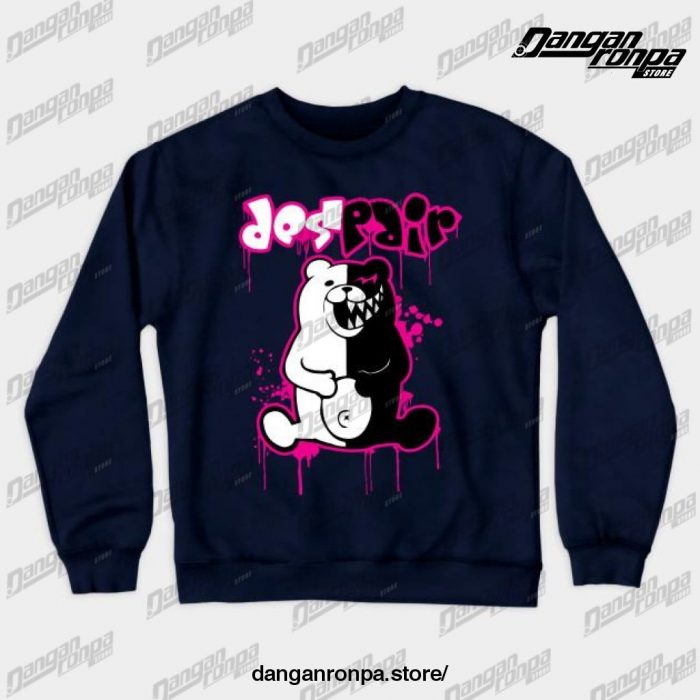 Danganronpa - Despair Crewneck Sweatshirt Navy Blue / S