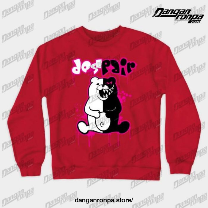 Danganronpa - Despair Crewneck Sweatshirt Red / S