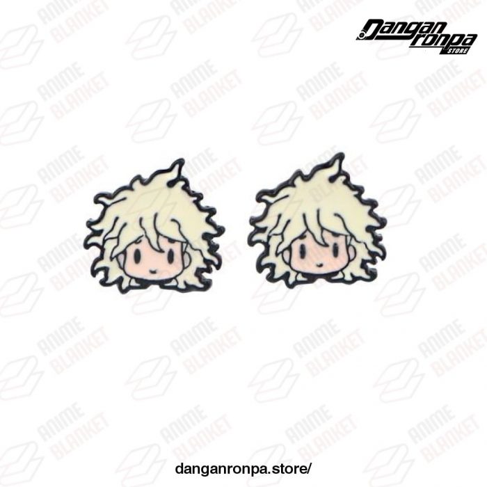 Danganronpa Earring - Stainless Steel Enamel Art Style 2