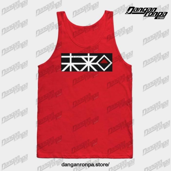 Danganronpa Future Foundation Logo Tank Top Red / S