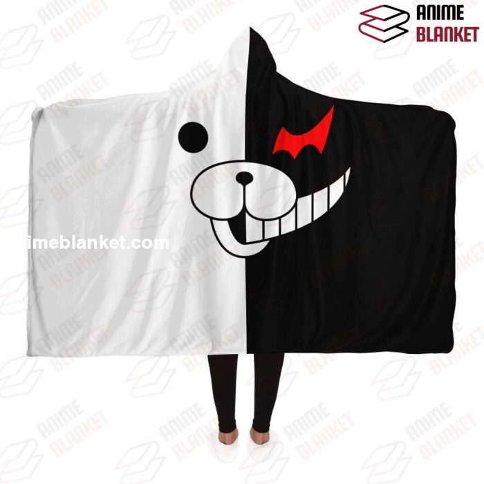 Danganronpa Hooded Blanket #03 Adult / Premium Sherpa - Aop