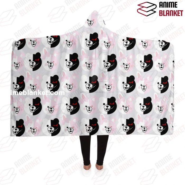 Danganronpa Hooded Blanket #06 Adult / Premium Sherpa - Aop