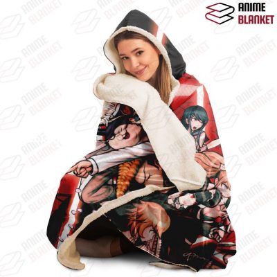 Danganronpa Hooded Blanket #09 - Aop