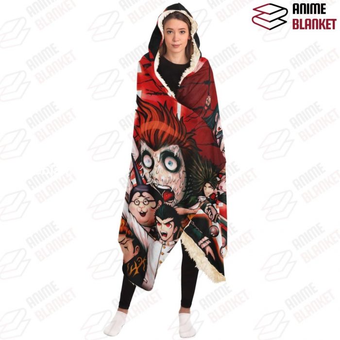 Danganronpa Hooded Blanket #09 - Aop