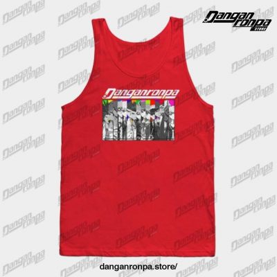 Danganronpa Hopes Peak Tank Top Red / S