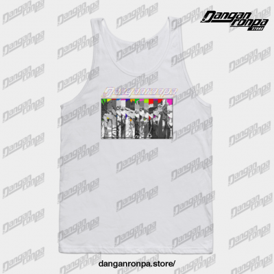 Danganronpa Hopes Peak Tank Top White / S