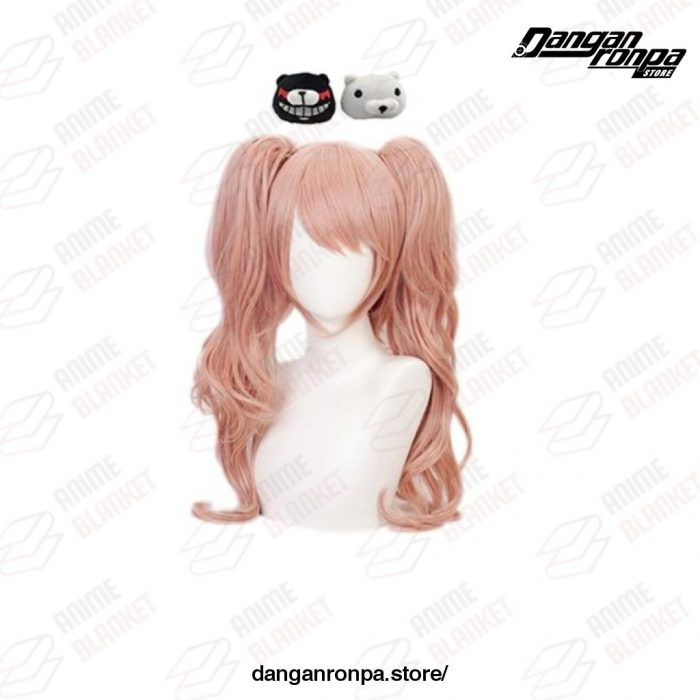 Danganronpa Junko Enoshima Uniform Cafe Work Clothes Cosplay Costume Set Hairs / S