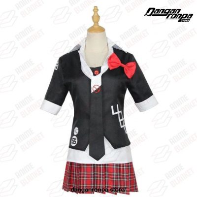 Danganronpa Junko Enoshima Uniform Cafe Work Clothes Cosplay Costume Set Shirt / S