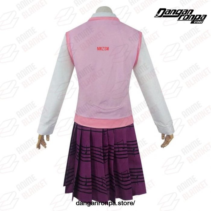 Danganronpa Kaede Akamatsu Cosplay Costume High School Students Campus Uniform