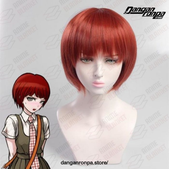 Danganronpa Mahiru Koizumi Cosplay Costumes Uniform Sailor Suit Women Dress Hairs Wig / Xxl