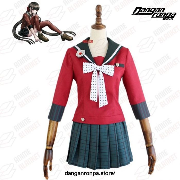 Danganronpa Maki Harukawa Cosplay Costumes School Girls Uniform