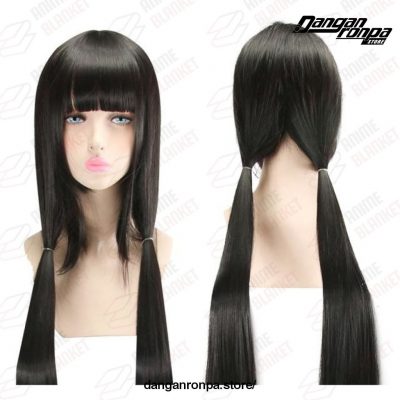 Danganronpa Maki Harukawa Cosplay Costumes School Girls Uniform Wig / Xl