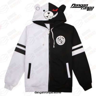 Danganronpa Monokuma Cosplay Costume Unisex Casual Jacket Coat