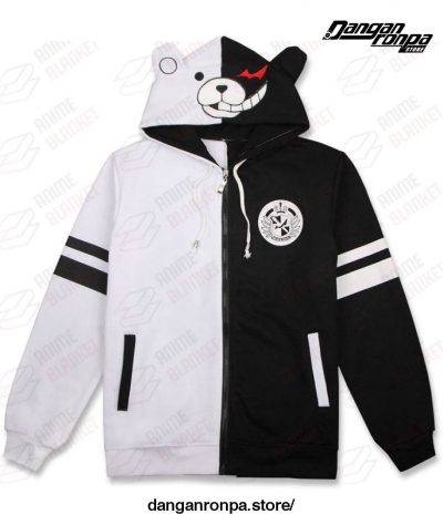 Danganronpa Monokuma Cosplay Costume Unisex Casual Jacket Coat