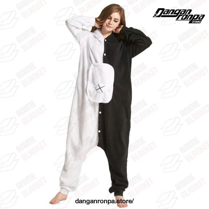 Danganronpa Monokuma Pajama - Black White Bear Kigurumi Onesie