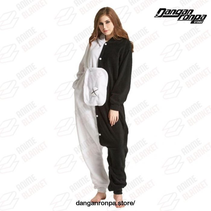 Danganronpa Monokuma Pajama - Black White Bear Kigurumi Onesie