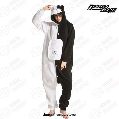 Danganronpa Monokuma Pajama - Black White Bear Kigurumi Onesie