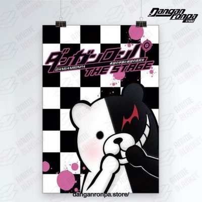 Danganronpa Monokuma White Black Wall Art