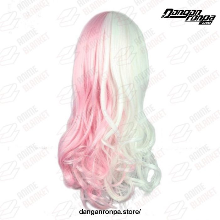 Danganronpa Monomi Women Long Curly Wig Cosplay Costume