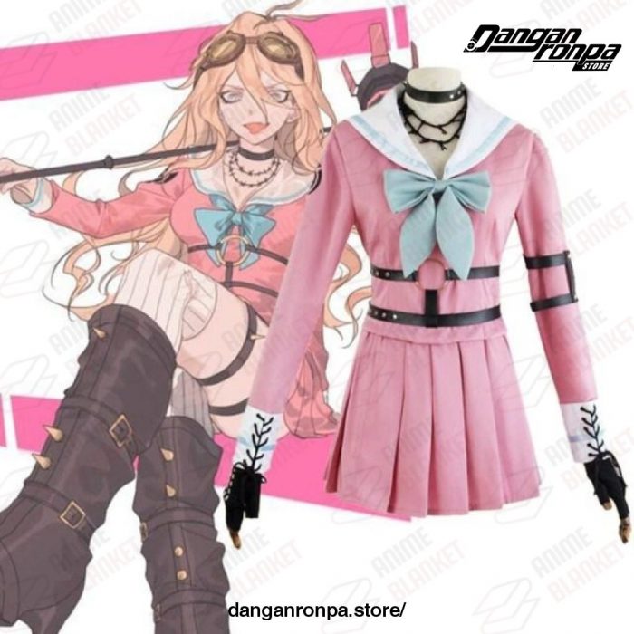 Danganronpa V3 Miu Iruma Dress Girls Uniforms Cosplay Costumes / Xl