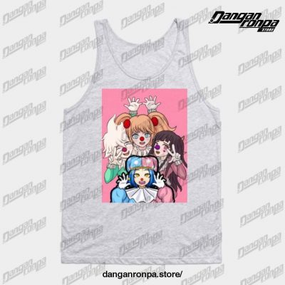 Despair Clowns Tank Top Gray / S