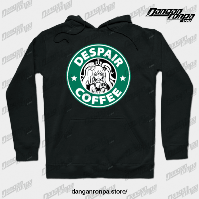 Despair Coffee Hoodie Black / S