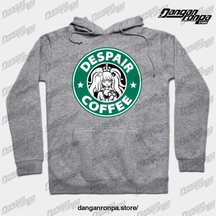 Despair Coffee Hoodie Gray / S