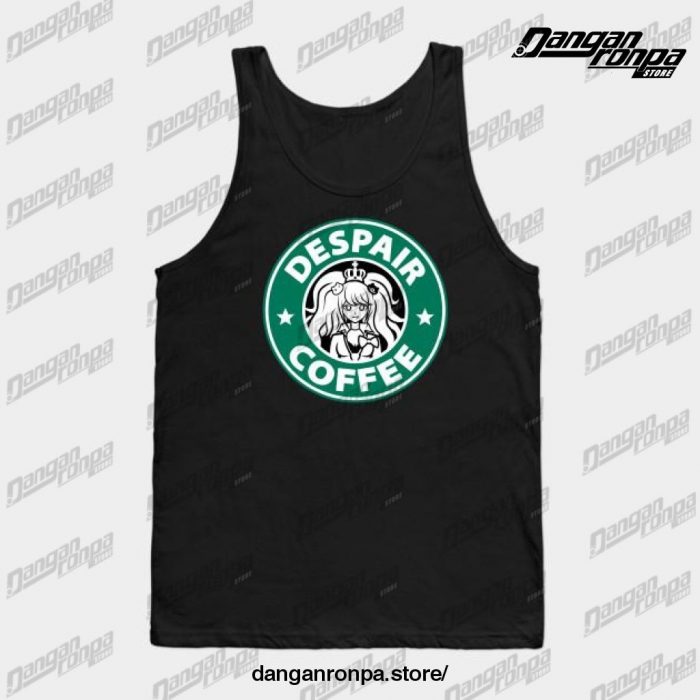 Despair Coffee Tank Top Black / S