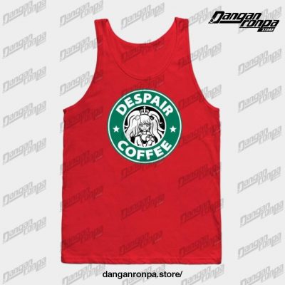 Despair Coffee Tank Top Red / S