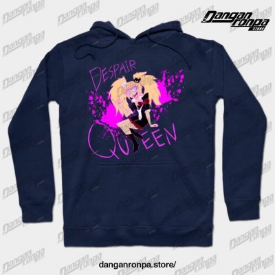 Despair Queen Hoodie Navy Blue / S