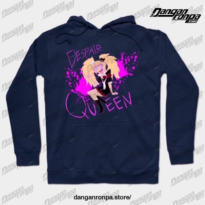 Despair Queen Hoodie Navy Blue / S