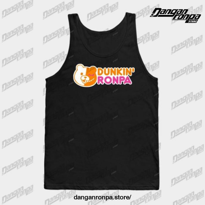 Dunkin Ronpa Tank Top Black / S