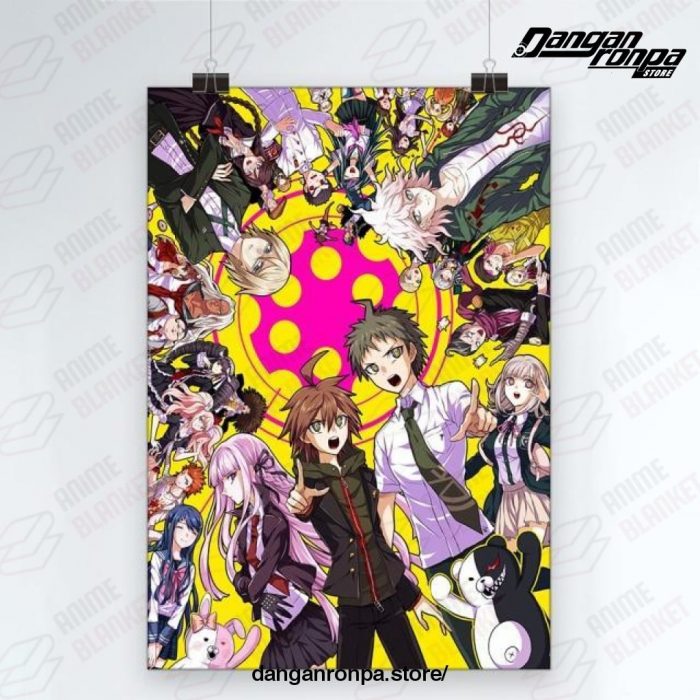 Full Color Danganronpa The Animation 3D Wall Art